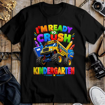 Best Student Shirt, Funny Back To School UnisexT-Shirt/Hoodie/Sweatshirt HLT00 - I_m Ready to Crush Kindergarten Back to School Boys Girls T-Shirt