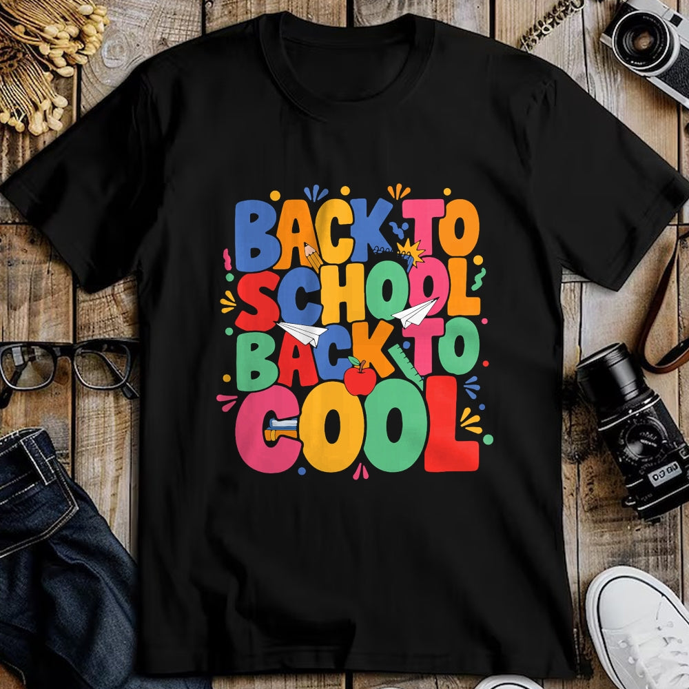 Best Student Shirt, Funny Back To School UnisexT-Shirt/Hoodie/Sweatshirt HLT00 - Back to School Back to Cool Retro First Day Look T-Shirt