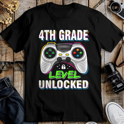 Best Student Shirt, Funny Back To School UnisexT-Shirt/Hoodie/Sweatshirt HLT00 - Boys First Day of 4th Grade Shirt Kids Gaming Back to School T-Shirt