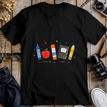 Best Student Shirt, Funny Back To School UnisexT-Shirt/Hoodie/Sweatshirt HLT00 - Cute School Supplies Back to School Teacher Student Doodle T-Shirt