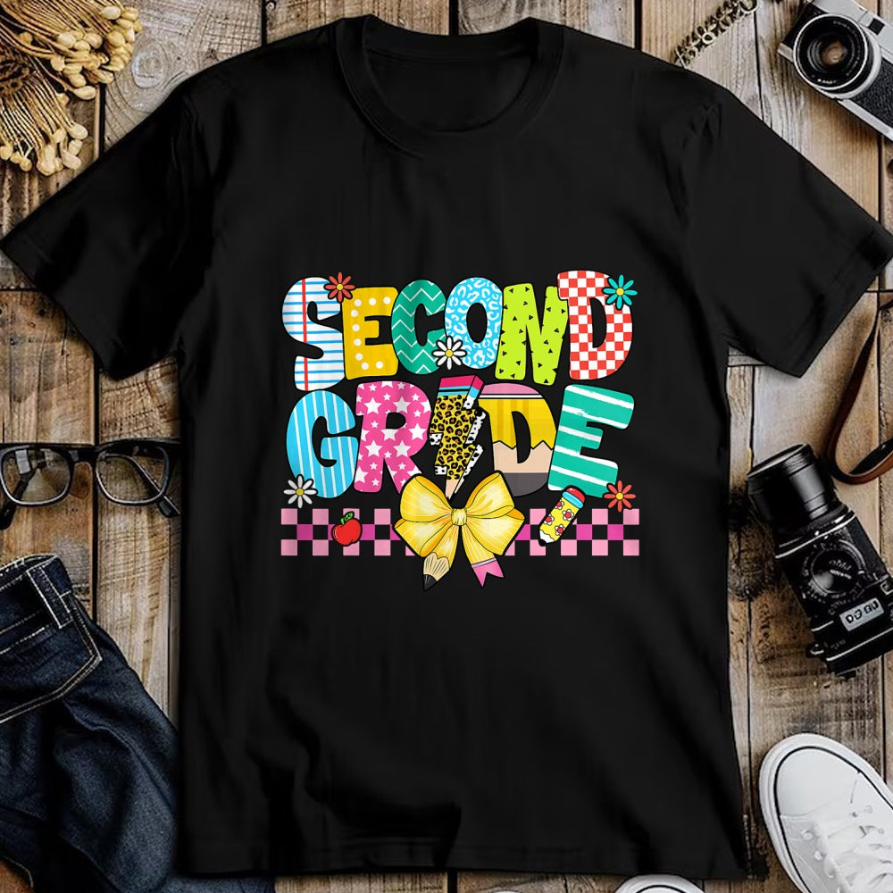Best Student Shirt, Funny Back To School UnisexT-Shirt/Hoodie/Sweatshirt HLT00 - 2nd Grade For Girls Boy Teacher Second Grade Back to School T-Shirt
