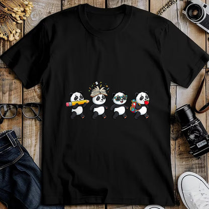 Best Student Shirt, Funny Back To School UnisexT-Shirt/Hoodie/Sweatshirt HLT00 - Funny Panda Back to School Teacher Student T-Shirt