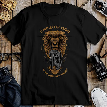 Christian Tee, Christian Faith Unisex T-Shirt/Hoodie/Sweatshirt HLT00 -  Child of God Warrior of Christ Jesus Christian Faith Graphic T-Shirt