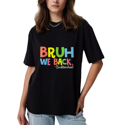 Best Student Shirt, Funny Back To School UnisexT-Shirt/Hoodie/Sweatshirt HLT00 - Cute Groovy Bruh We Back Teachers Kids Funny Back To School T-Shirt