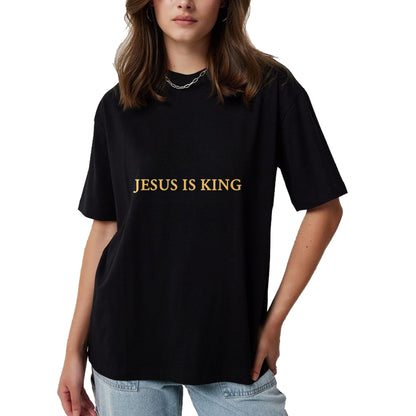 Christian Tee, Christian Faith Unisex T-Shirt/Hoodie/Sweatshirt HLT00 - Jesus is King Christian T-Shirt