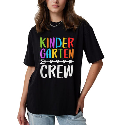 Best Student Shirt, Funny Back To School UnisexT-Shirt/Hoodie/Sweatshirt HLT00 - Kindergarten Crew Shirt Kinder Crew Teacher Boy Girl T-Shirt