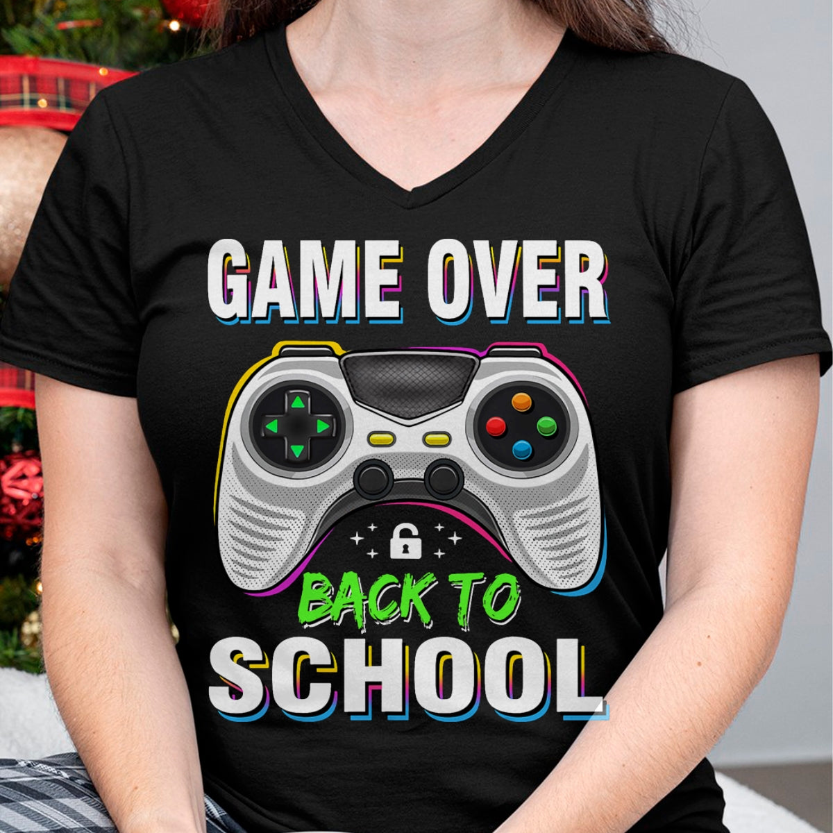 Best Student Shirt, Funny Back To School UnisexT-Shirt/Hoodie/Sweatshirt HLT00 - Game Over Back to School Shirt Funny Kids First Day School T-Shirt