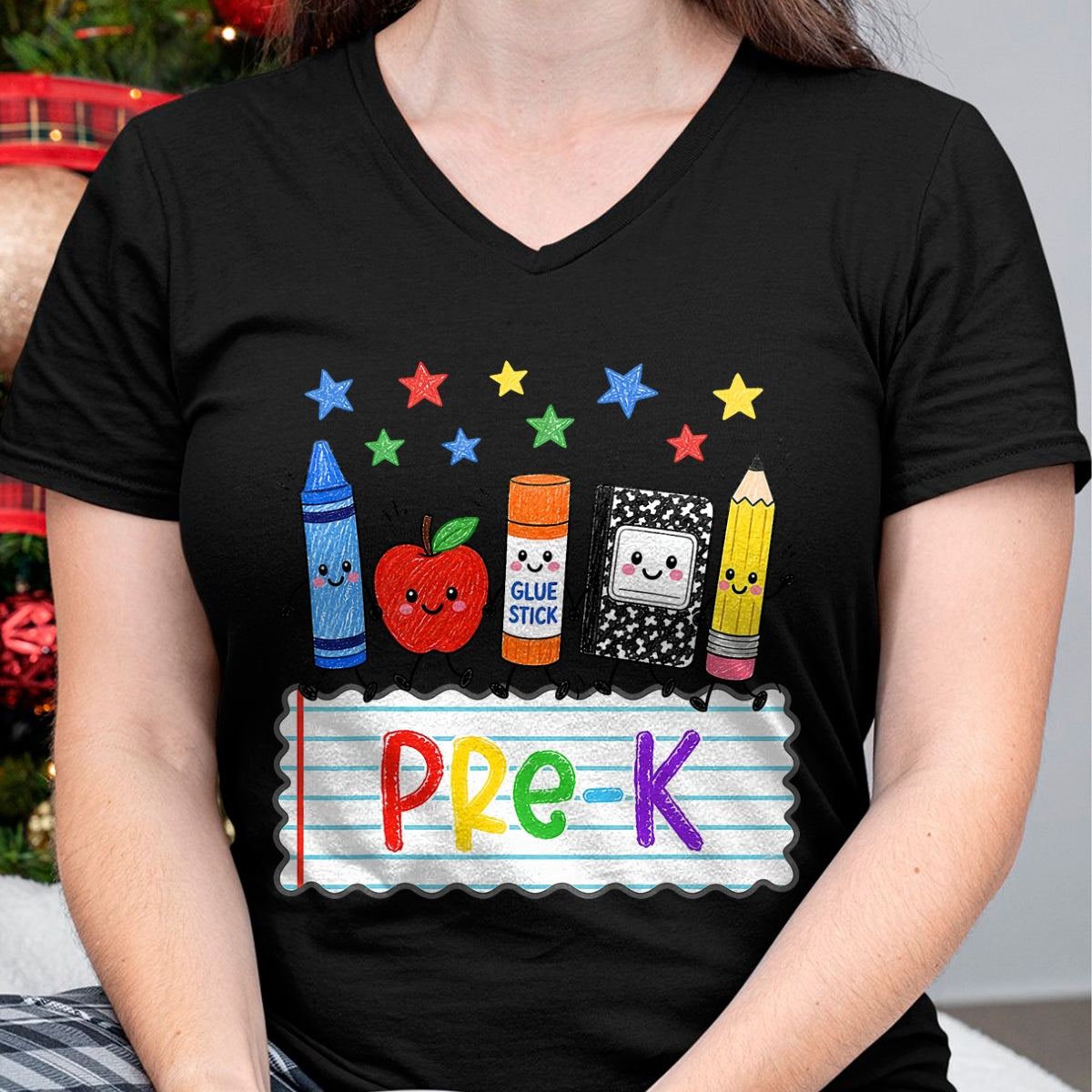 Best Student Shirt, Funny Back To School UnisexT-Shirt/Hoodie/Sweatshirt HLT00 - Cute Apple Pencil Book Back to School Pre-K Boy Girl T-Shirt