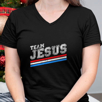 Christian Tee, Christian Faith Unisex T-Shirt/Hoodie/Sweatshirt HLT00 - Christian T-Shirt - Team Jesus - Jesus Shirts T-Shirt