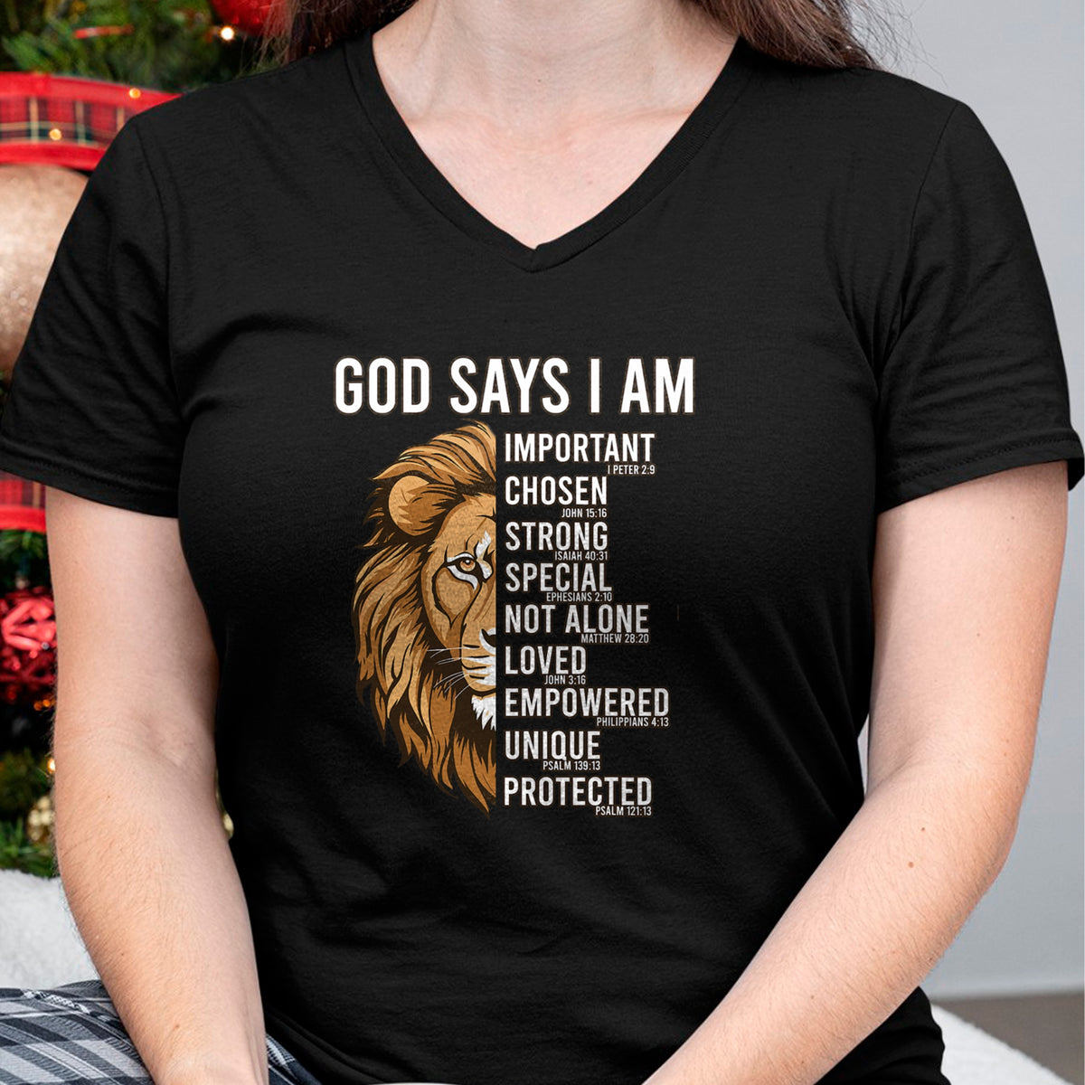 Christian Tee, Christian Faith Unisex T-Shirt/Hoodie/Sweatshirt HLT00 - Jesus God Say I Am Christian-Shirt Men Fathers Blessed Dad T-Shirt