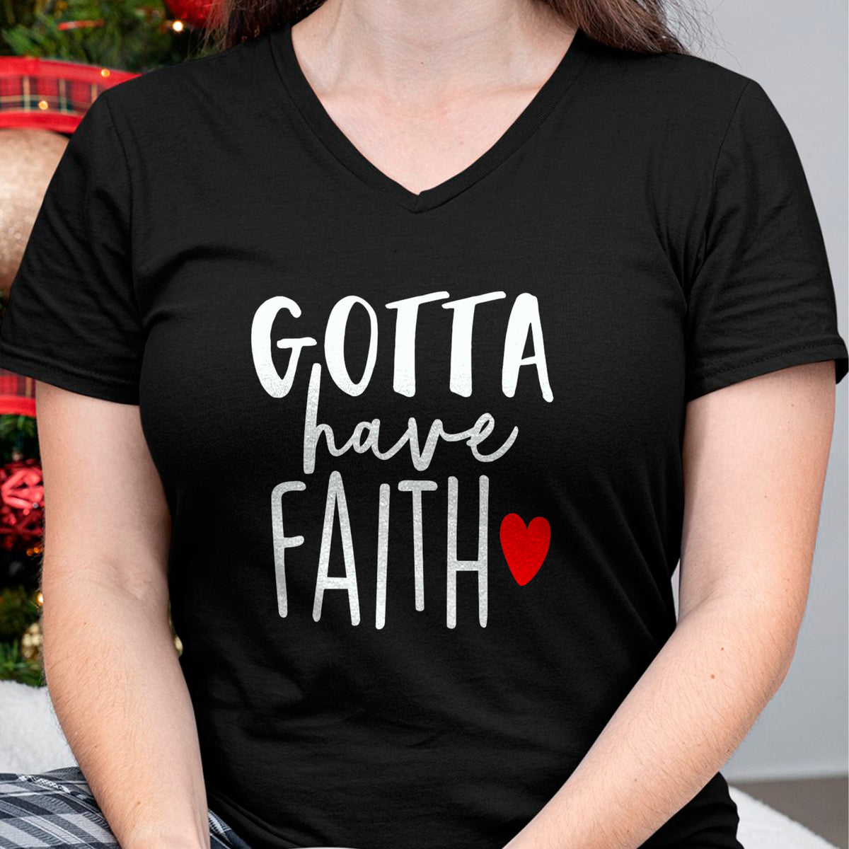 Christian Tee, Christian Faith Unisex T-Shirt/Hoodie/Sweatshirt HLT00 - Jesus Christ Catholic Christian Gotta Have Faith T-Shirt (1)