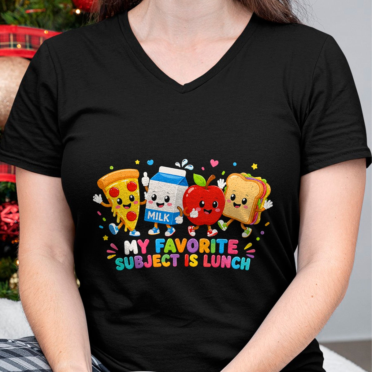 Best Student Shirt, Funny Back To School UnisexT-Shirt/Hoodie/Sweatshirt HLT00 - Back to School Funny My Favorite Subject is Lunch Students T-Shirt
