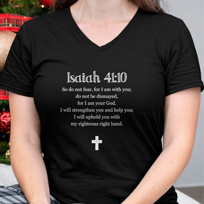 Christian Tee, Christian Faith Unisex T-Shirt/Hoodie/Sweatshirt HLT00 - Isaiah 4110 Bible Verse Scripture Christian T-Shirts T-Shirt