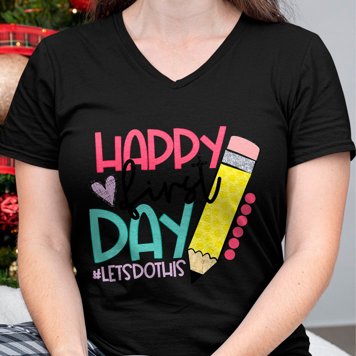 Best Student Shirt, Funny Back To School UnisexT-Shirt/Hoodie/Sweatshirt HLT00 - Happy First Day Let_s Do This Welcome Back To School T-Shirt