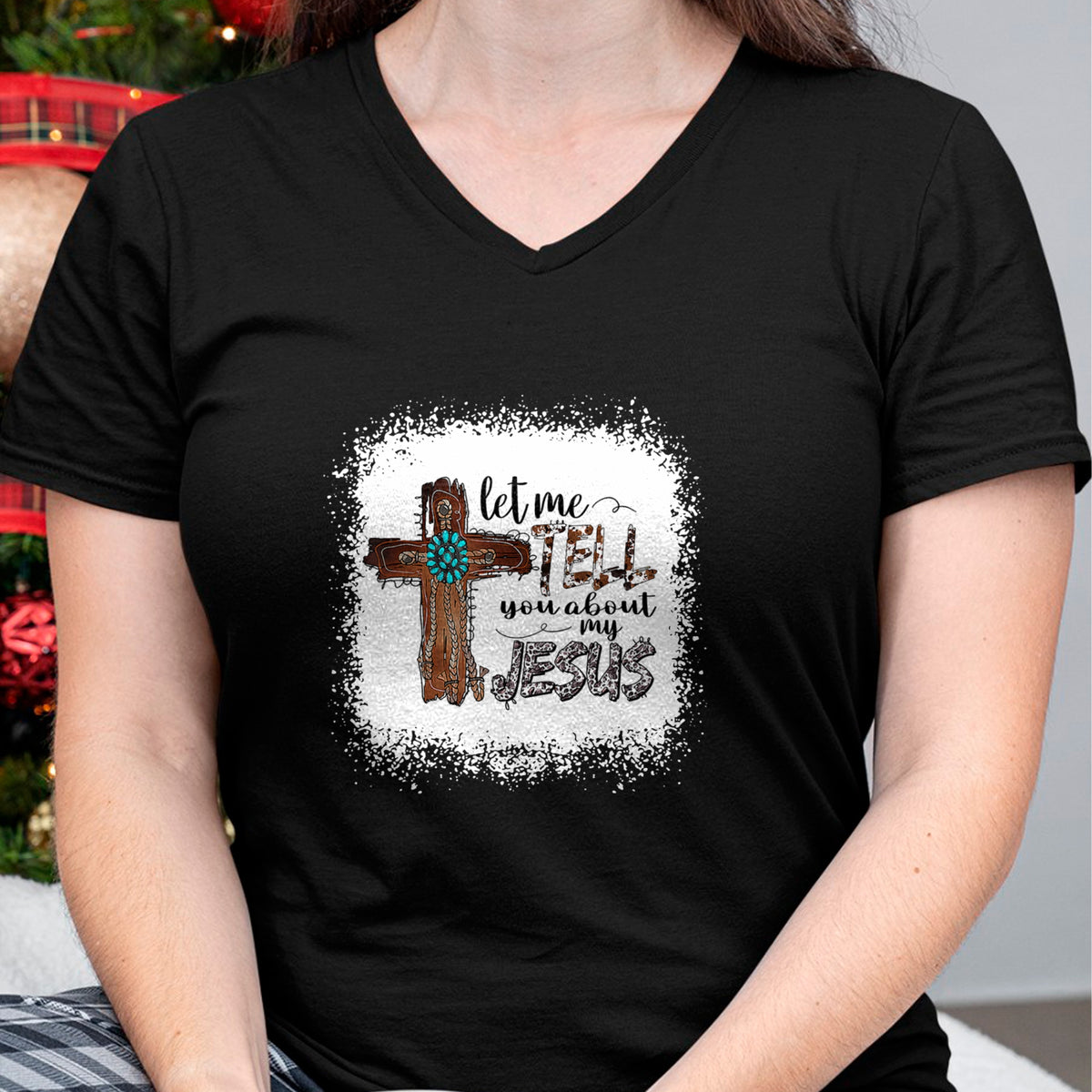 Christian Tee, Christian Faith Unisex T-Shirt/Hoodie/Sweatshirt HLT00 - Let Me Tell You About My Jesus Shirt Christian Bible God T-Shirt