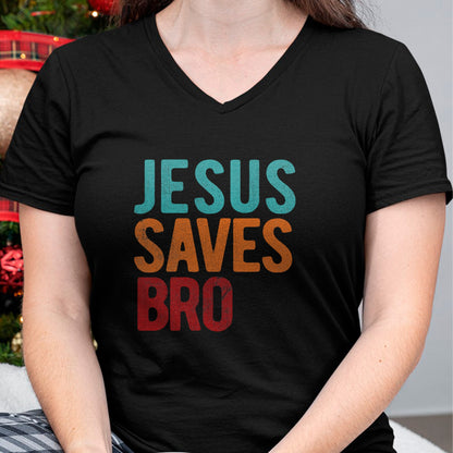 Christian Tee, Christian Faith Unisex T-Shirt/Hoodie/Sweatshirt HLT00 - Jesus Saves Bro Christian Religious Jesus T-Shirt