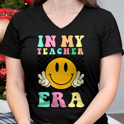 Best Student Shirt, Funny Back To School UnisexT-Shirt/Hoodie/Sweatshirt HLT00 - in My Teacher Era Retro Back to School Teacher Student T-Shirt