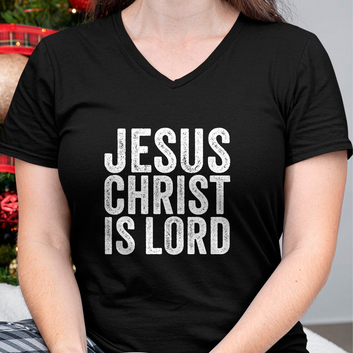 Christian Tee, Christian Faith Unisex T-Shirt/Hoodie/Sweatshirt HLT00 - Jesus Christ Is Lord Christian Faith Believer Religion T-Shirt