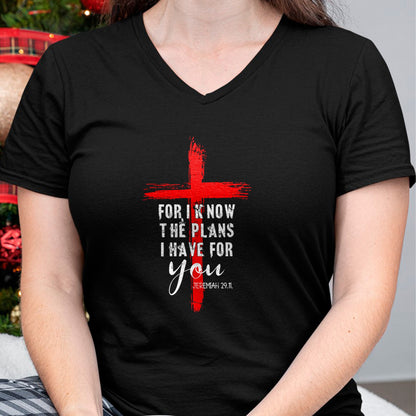 Christian Tee, Christian Faith Unisex T-Shirt/Hoodie/Sweatshirt HLT00 - Christian Quote Faith Jeremiah 29.11 T-Shirt