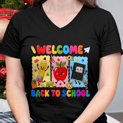 Best Student Shirt, Funny Back To School UnisexT-Shirt/Hoodie/Sweatshirt HLT00 - Back to School Welcome Back to School Pencil Boy Girl Kid T-Shirt