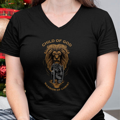Christian Tee, Christian Faith Unisex T-Shirt/Hoodie/Sweatshirt HLT00 -  Child of God Warrior of Christ Jesus Christian Faith Graphic T-Shirt