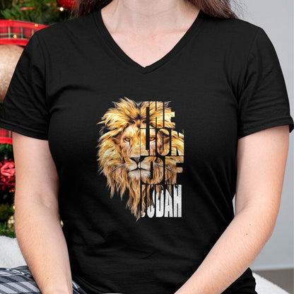 Christian Tee, Christian Faith Unisex T-Shirt/Hoodie/Sweatshirt HLT00 - Jesus Lion of Judah Christian Gift for Men Women T-Shirt