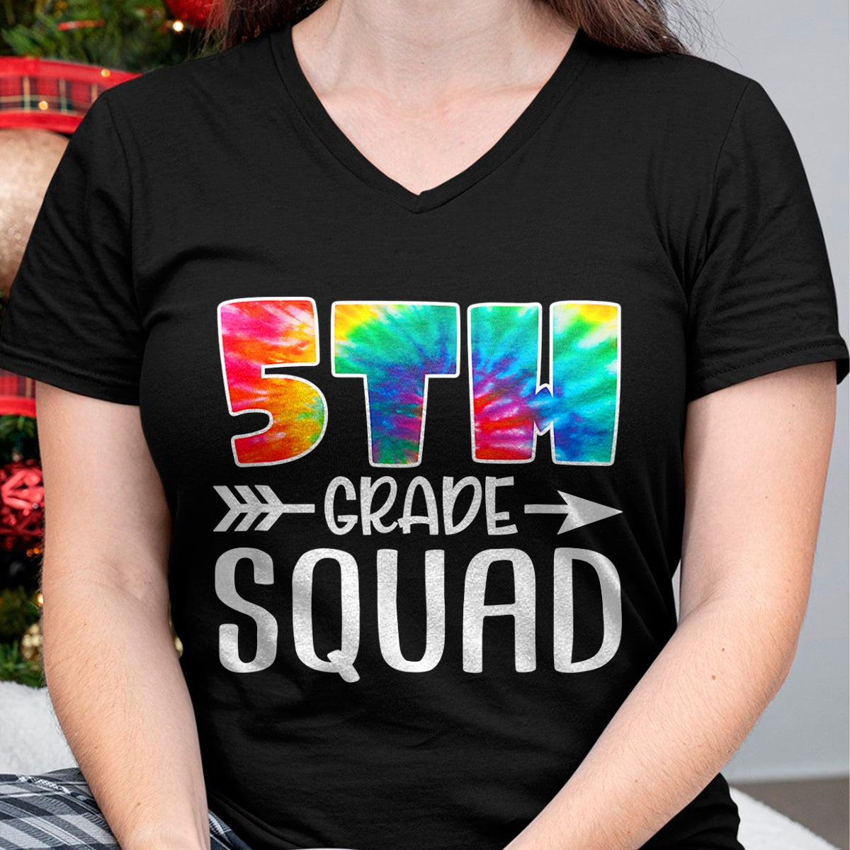 Best Student Shirt, Funny Back To School UnisexT-Shirt/Hoodie/Sweatshirt HLT00 - 5th Grade Squad Tie Dye Back to School Teacher Student T-Shirt