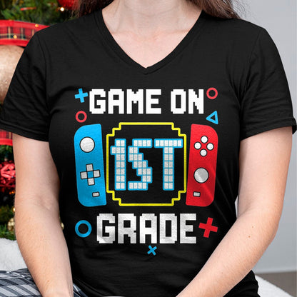 Best Student Shirt, Funny Back To School UnisexT-Shirt/Hoodie/Sweatshirt HLT00 - 1st Grade for Boys Back to School First Day of First Grade T-Shirt, Men, Black, 3X-Large