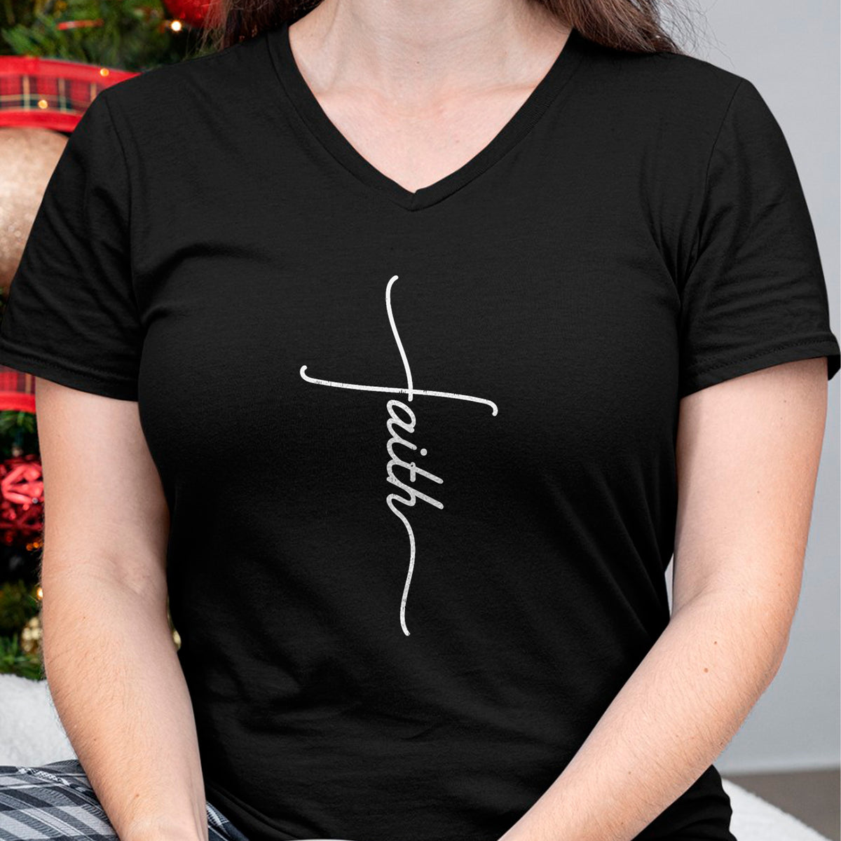 Christian Tee, Christian Faith Unisex T-Shirt/Hoodie/Sweatshirt HLT00 - Faith Christian Cross Jesus Catholic Religion God Faith Gift T-Shirt