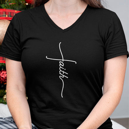 Christian Tee, Christian Faith Unisex T-Shirt/Hoodie/Sweatshirt HLT00 - Faith Christian Cross Jesus Catholic Religion God Faith Gift T-Shirt