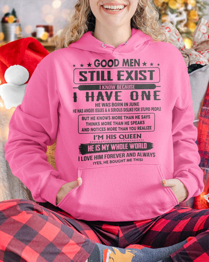 June - Good men Still Exist - gift for your girlfriend, wife from Husband - Virgo06 (SKU-GM-06)