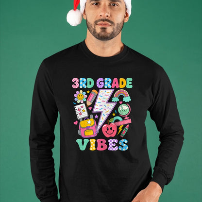 Best Student Shirt, Funny Back To School UnisexT-Shirt/Hoodie/Sweatshirt HLT00 - 3rd Grade for Girls Back to School First Day of Third Grade T-Shirt