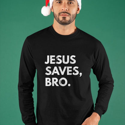Christian Tee, Christian Faith Unisex T-Shirt/Hoodie/Sweatshirt HLT00 - Jesus Saves Bro Vintage Pro Christian Religious Believer T-Shirt