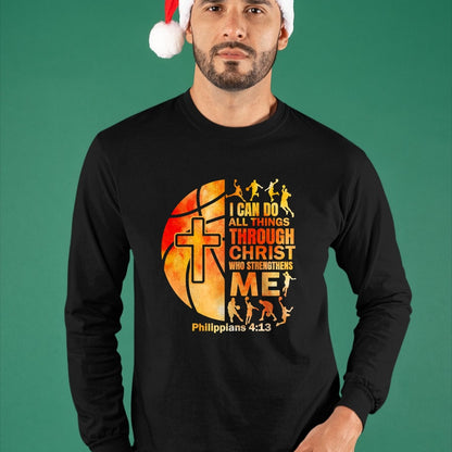 Christian Tee, Christian Faith Unisex T-Shirt/Hoodie/Sweatshirt HLT00 - Christian Basketball Men Youth Boys Religious Bible Verses T-Shirtt (Copy)