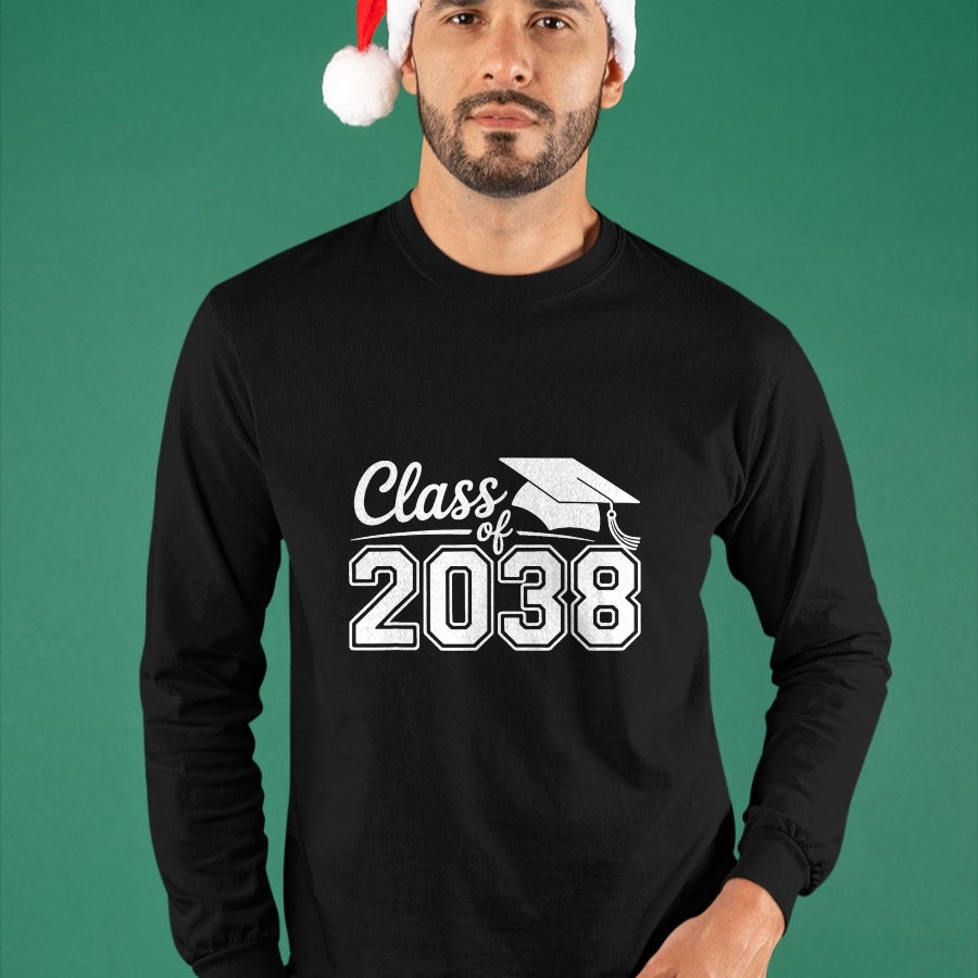 Best Student Shirt, Funny Back To School UnisexT-Shirt/Hoodie/Sweatshirt HLT00 - Class of 2038 Grow with me T-Shirt