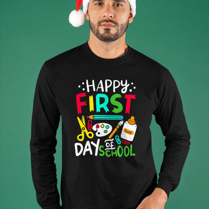 Best Student Shirt, Funny Back To School UnisexT-Shirt/Hoodie/Sweatshirt HLT00 - Happy First Day of School Teacher Back to School Student T-Shirt