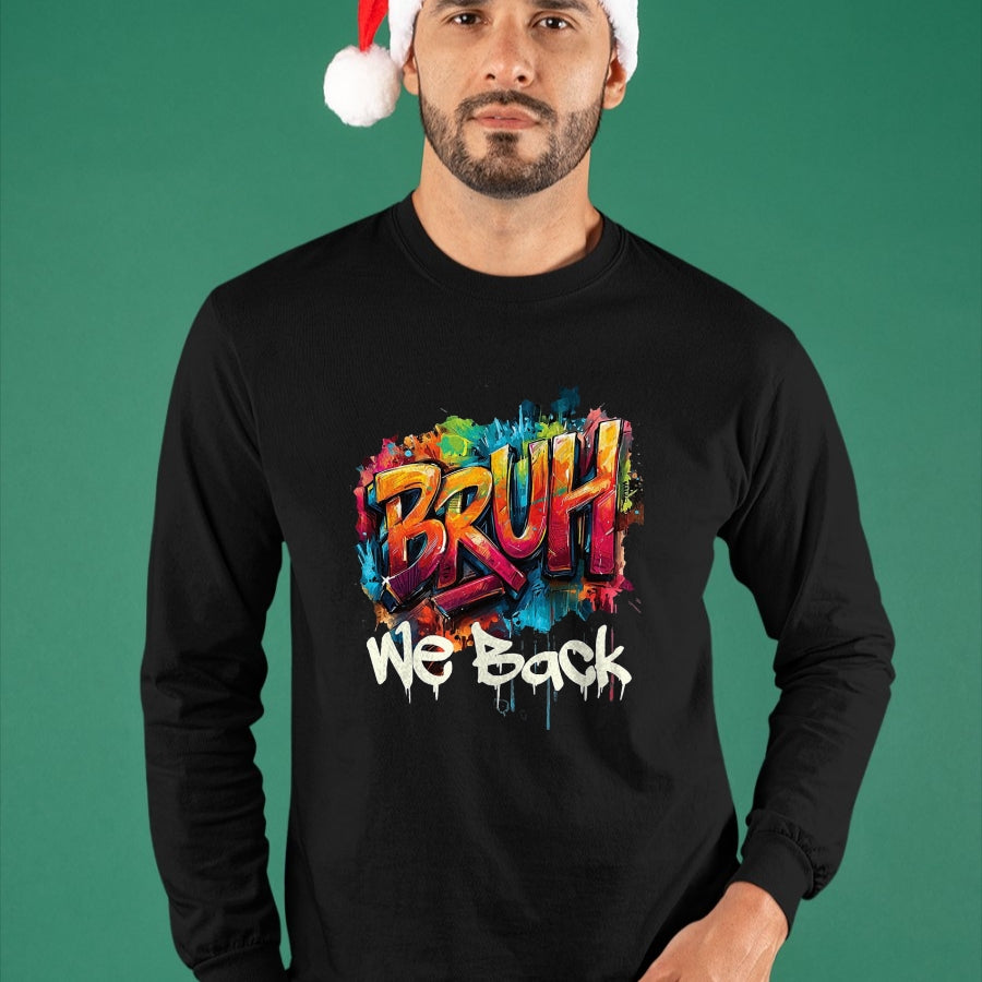 Best Student Shirt, Funny Back To School UnisexT-Shirt/Hoodie/Sweatshirt HLT00 - Bruh We Back to School First Day of Boys Kids Girls Teens T-Shirt, Men, Black, 3X-Large