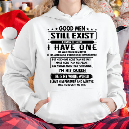 March - Good men Still Exist - gift for your girlfriend, wife from Husband - Virgo03 (SKU-GM-03)