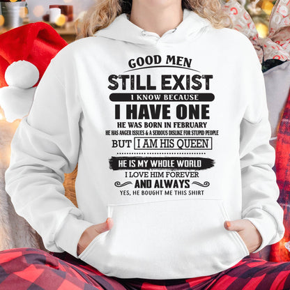 February - Good Men Still Exist - Perfect Gift For Girlfriend, Wife From Husband - Virgo02(SKU07-166-02)