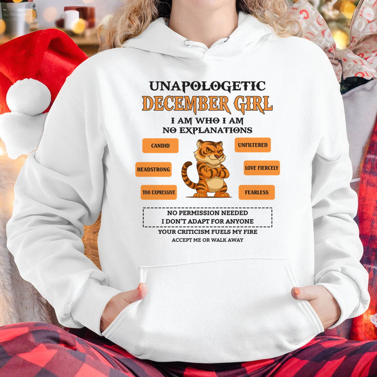 DECEMBER WOMAN I AM WHO I AM, NO EXPLANATIONS - Virgo12 (SKU2605-42-12)