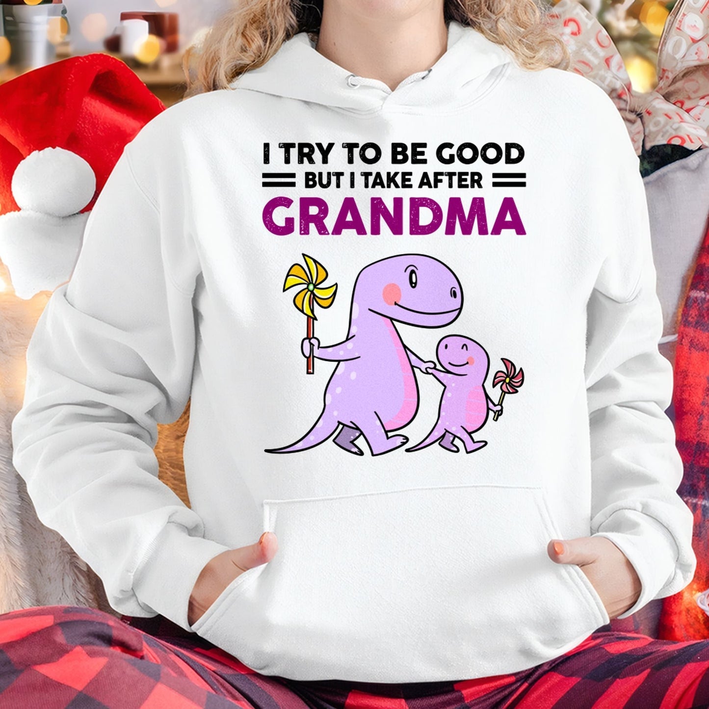 TRY TO BE GOOD BUT I TAKE AFTER GRANDMA- For granddaughter T shirt virgo00 (SKU07-87)