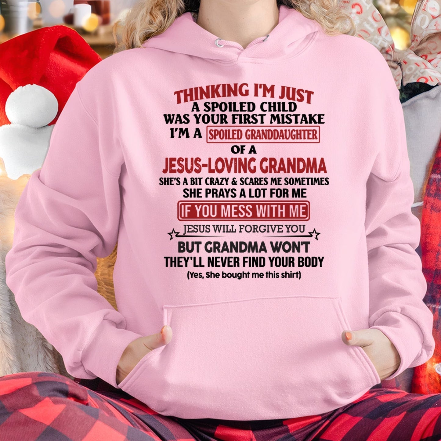 Christian Girl Shirt – Spoiled by Grandma – From Grandma to Granddaughter virgo00 (SKU07-181-00)