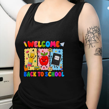 Best Student Shirt, Funny Back To School UnisexT-Shirt/Hoodie/Sweatshirt HLT00 - Back to School Welcome Back to School Pencil Boy Girl Kid T-Shirt