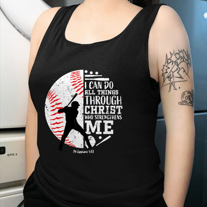 Christian Tee, Christian Faith Unisex T-Shirt/Hoodie/Sweatshirt HLT00 - Gifts Baseball Players Teens Boys Kids Christian Bible Verse T-Shirt