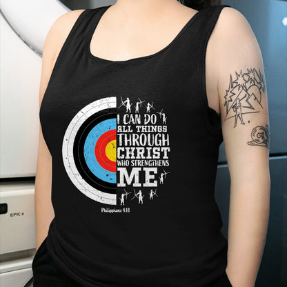 Christian Tee, Christian Faith Unisex T-Shirt/Hoodie/Sweatshirt HLT00 - Christian Archery Gifts Women Teen Girls Men Boys Religious T-Shirt