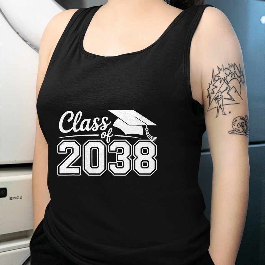 Best Student Shirt, Funny Back To School UnisexT-Shirt/Hoodie/Sweatshirt HLT00 - Class of 2038 Grow with me T-Shirt