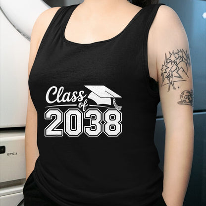 Best Student Shirt, Funny Back To School UnisexT-Shirt/Hoodie/Sweatshirt HLT00 - Class of 2038 Grow with me T-Shirt