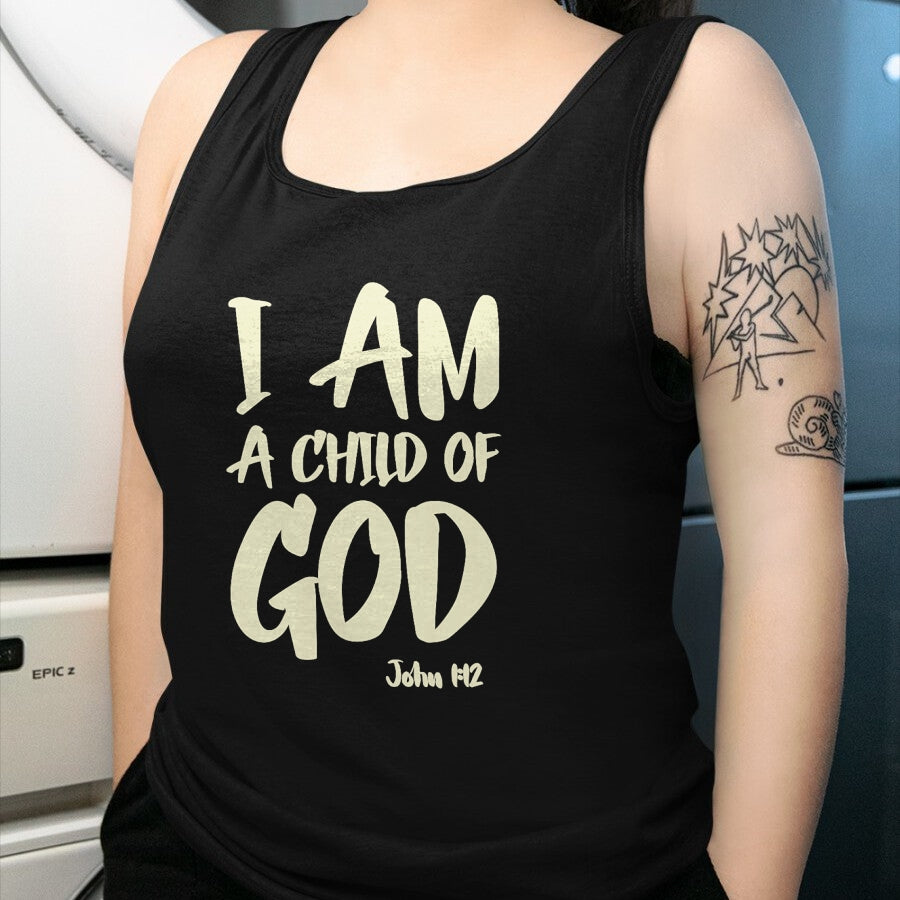 Christian Tee, Christian Faith Unisex T-Shirt/Hoodie/Sweatshirt HLT00 - I am a Child of God John 112 Have Faith in Jesus Christ T-Shirt