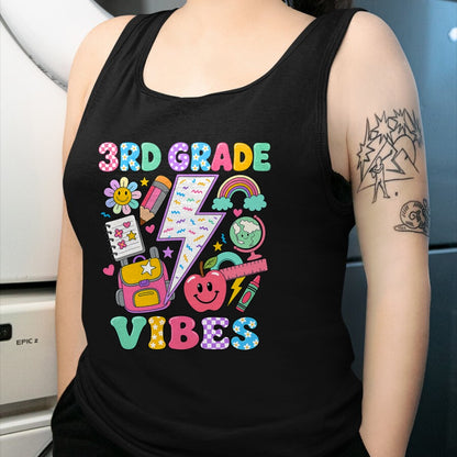 Best Student Shirt, Funny Back To School UnisexT-Shirt/Hoodie/Sweatshirt HLT00 - 3rd Grade for Girls Back to School First Day of Third Grade T-Shirt