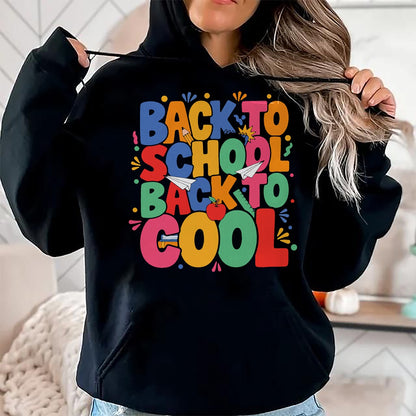 Best Student Shirt, Funny Back To School UnisexT-Shirt/Hoodie/Sweatshirt HLT00 - Back to School Back to Cool Retro First Day Look T-Shirt